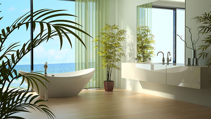 Wie man ein ökologisch nachhaltiges Badezimmer baut