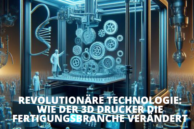 Revolutionäre Technologie: Wie Der 3D Drucker Die Fertigungsbranche Verändert